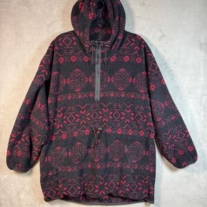 Lands' End VTG 90s Polartec Fleece Women’s Pullover Jacket